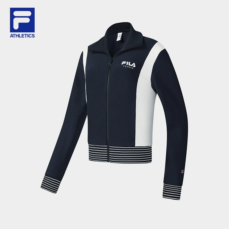 Fila/斐乐秋冬新款女子针织上衣户外运动休闲外套A11W513508F