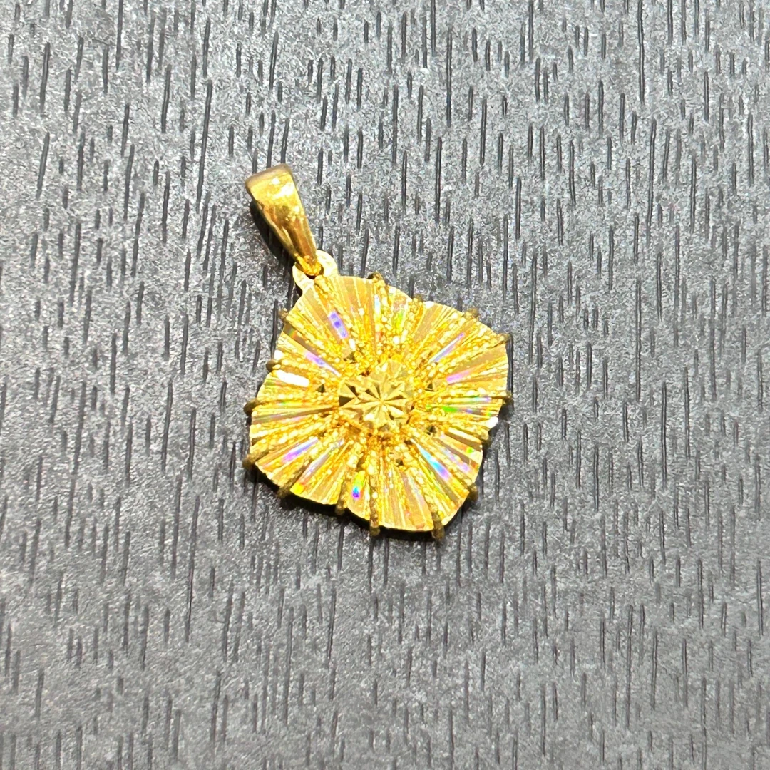 【店长专享】足金999投资金攒黄金绕线四叶草ZBHJD1561克重多退少补