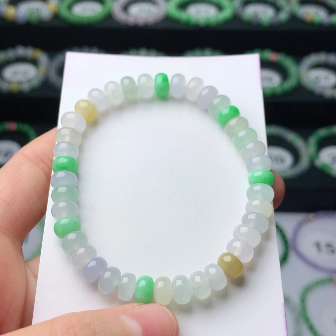 翡翠未镶嵌手链翡翠