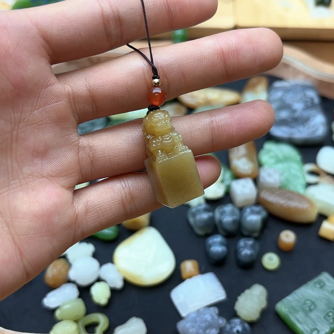 和田玉颈饰未镶嵌@****3