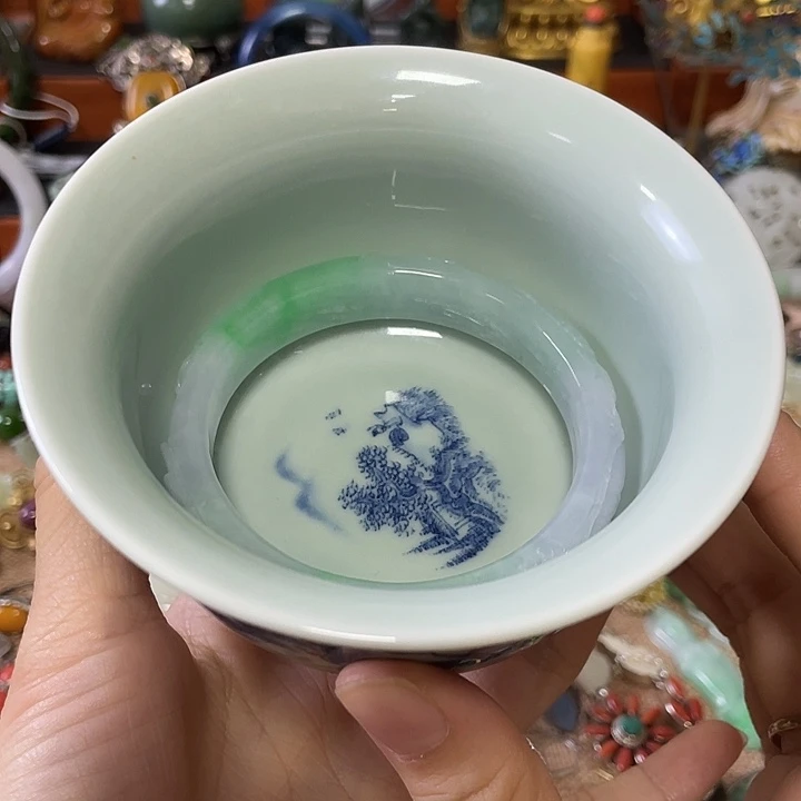 榴***飘杯精美雕刻物件物件