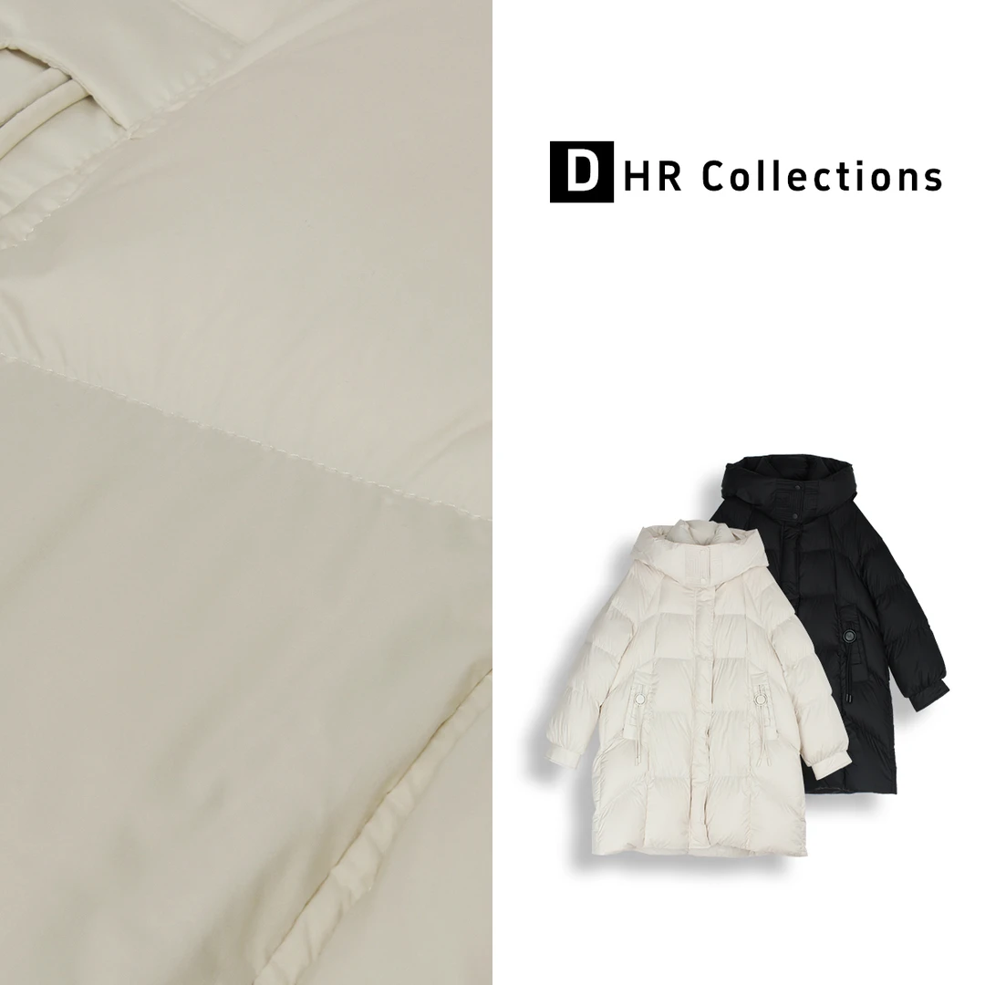 冬季厚款90白鸭绒长款羽绒服女-D8871