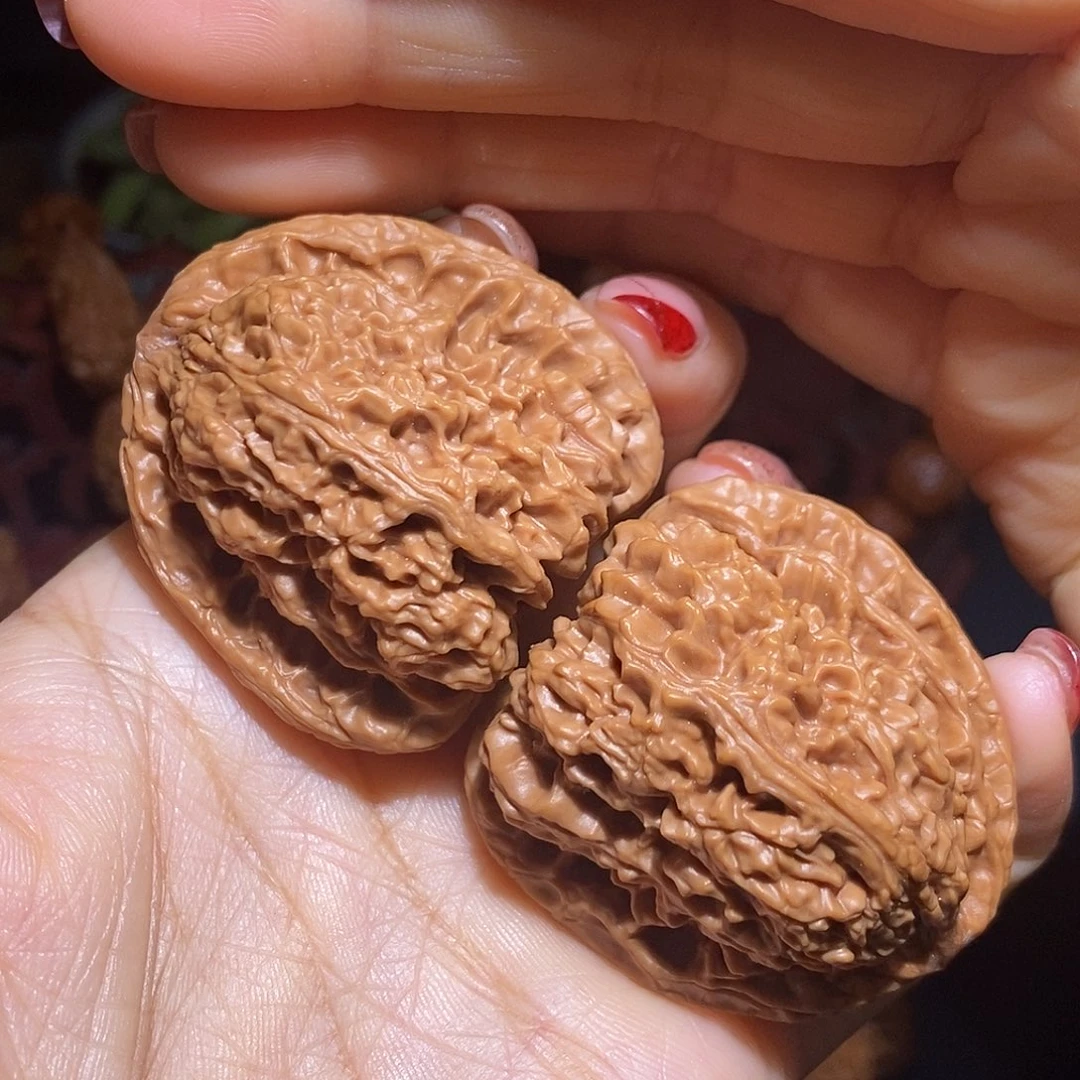 文玩核桃把件43南疆石