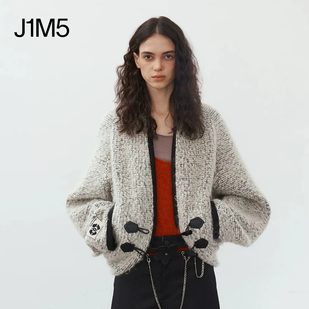 J1M5买手店 MEDIUM WELL 25秋冬 落肩宽松羊毛外套 设计师品牌