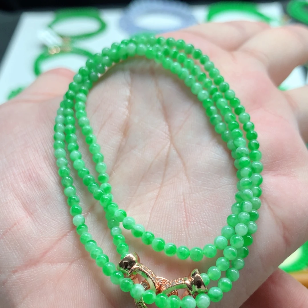 翡翠未镶嵌手链翡翠