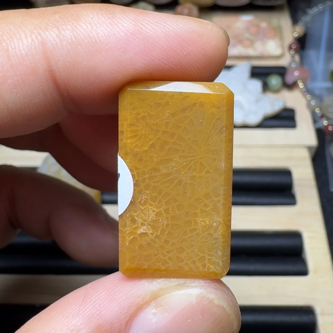 未镶嵌纯天然色有机玉石保真色硅化玉