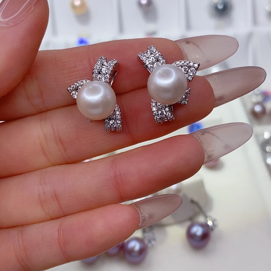 未镶嵌耳饰淡水珍珠