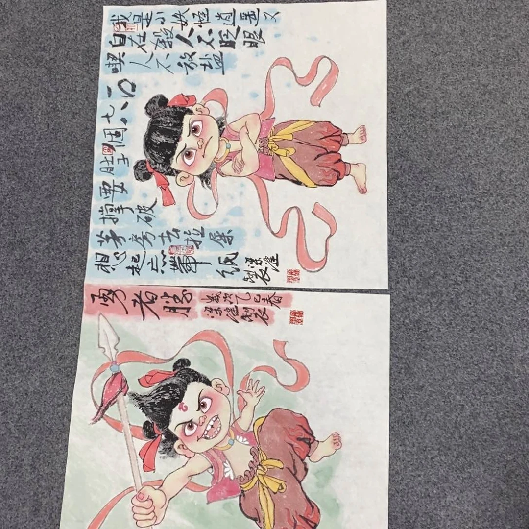 书法田*白梁老师国画作品