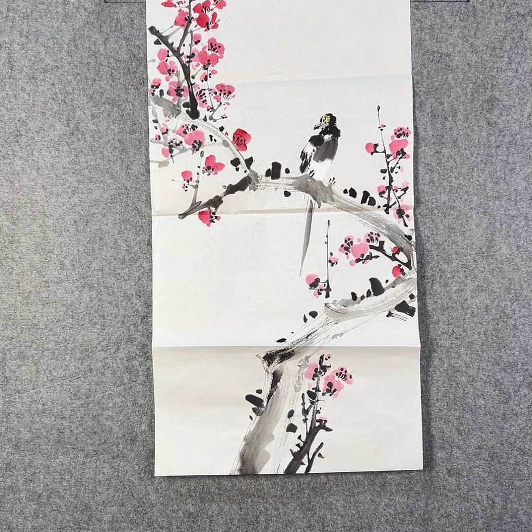 国画184 花鸟在此鸣叫的日子