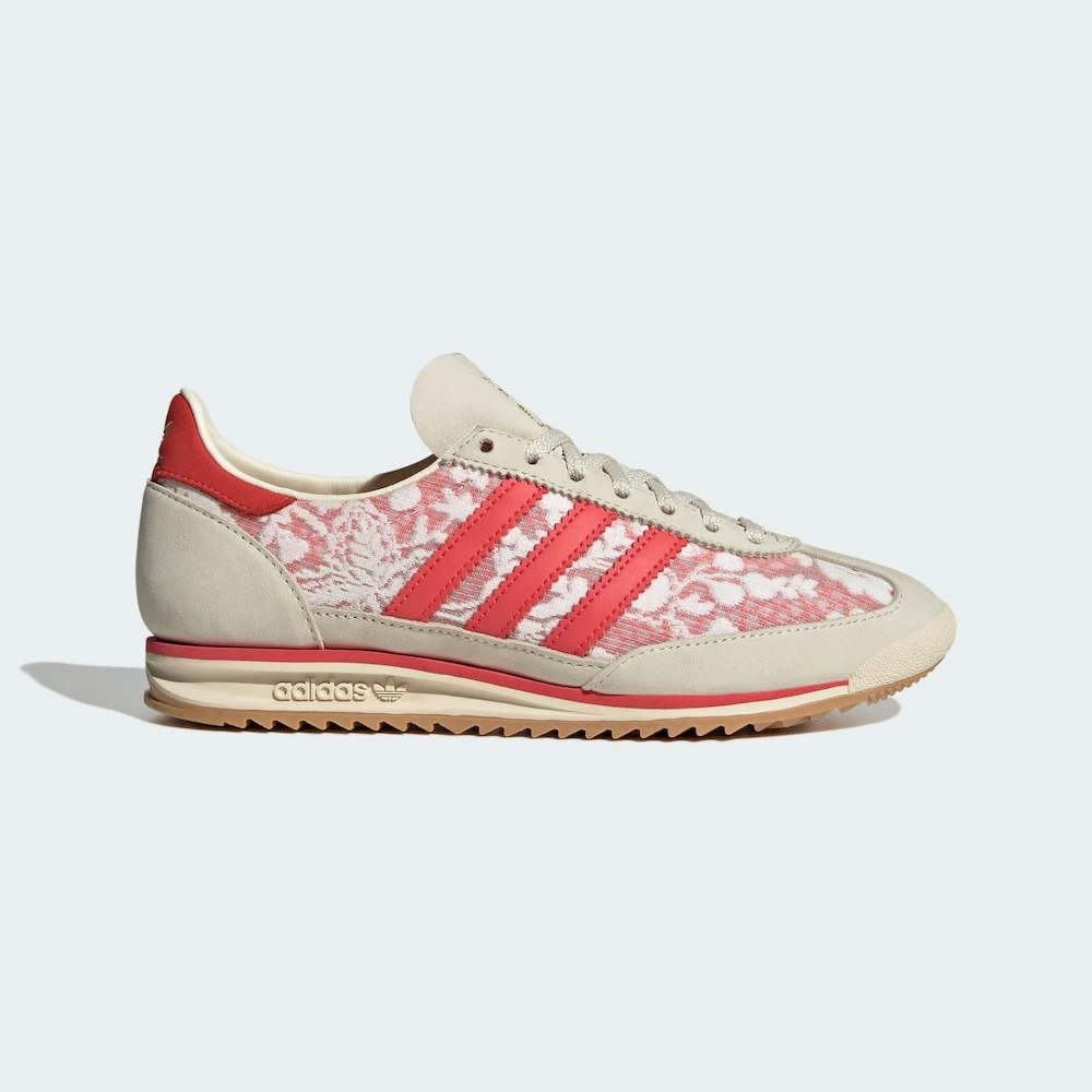Adidas三叶草SL72 0GXLIBERTYLONDON经典薄底运动鞋「T头鞋」JS1311