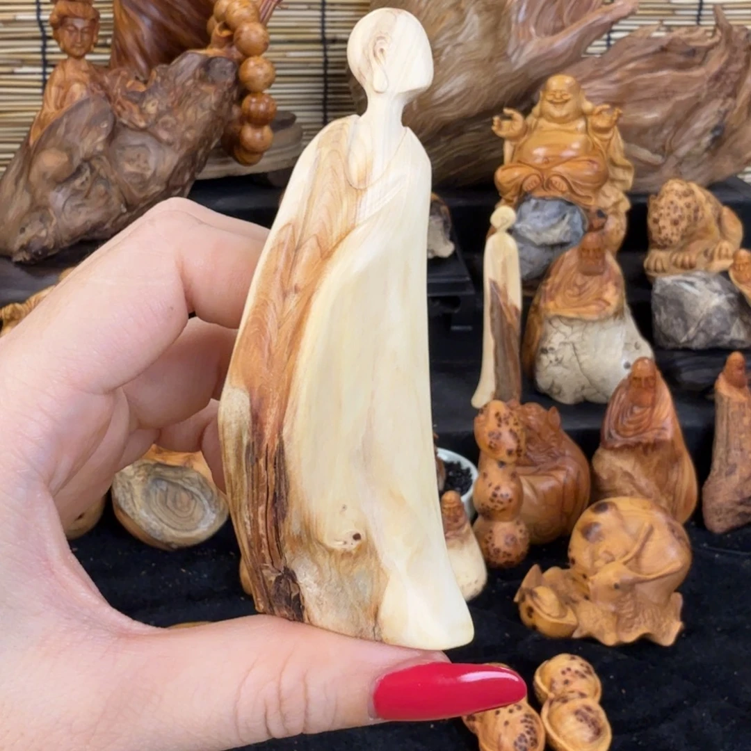 柏木（崖柏）手把件