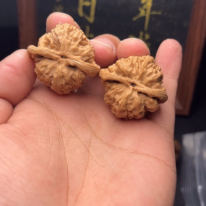 核桃手串/手链36尺寸蚂蚁沟小磕尖