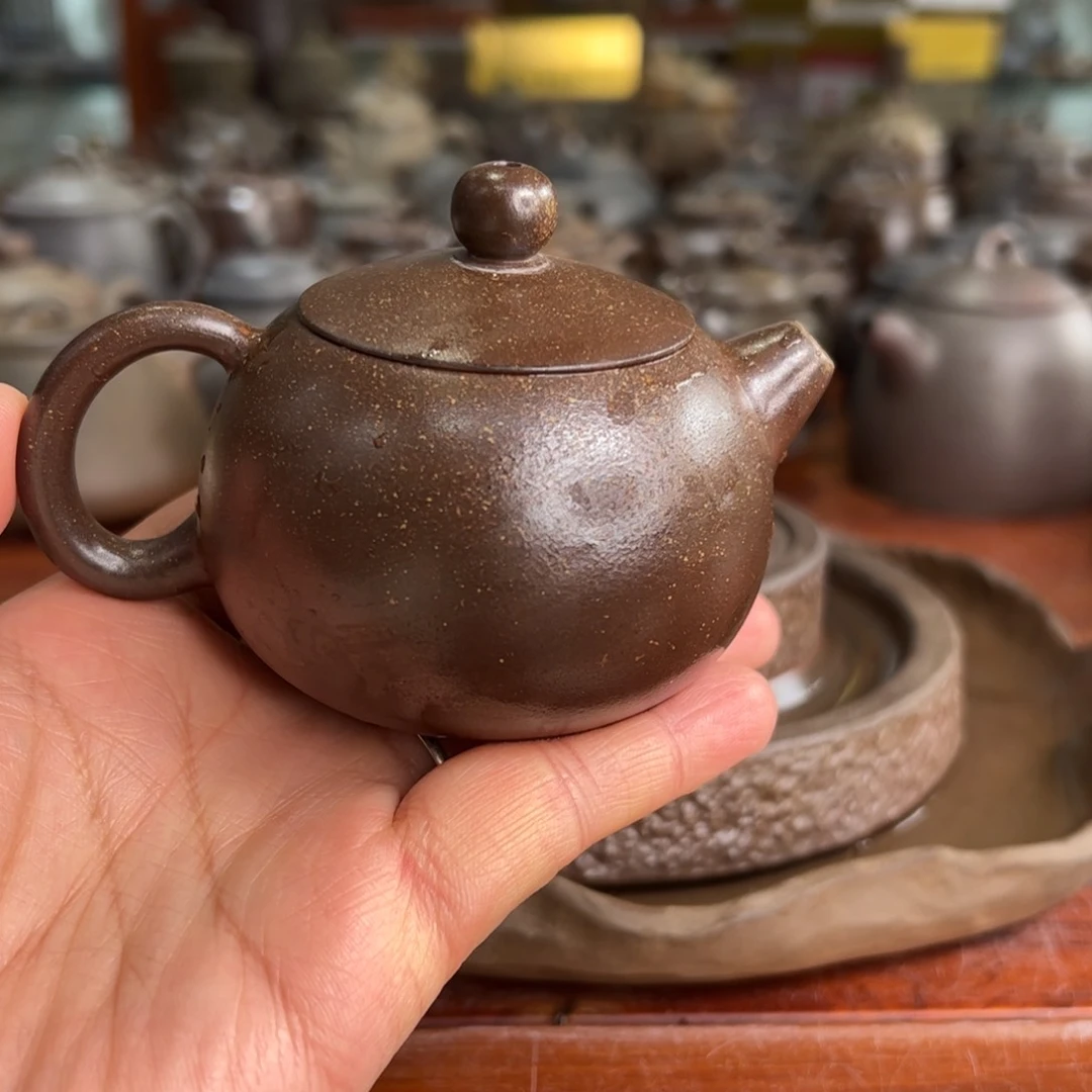 贵台龙窑柴烧茶壶A02