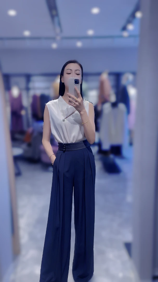 浪漫法式重磅醋酸女士坎肩