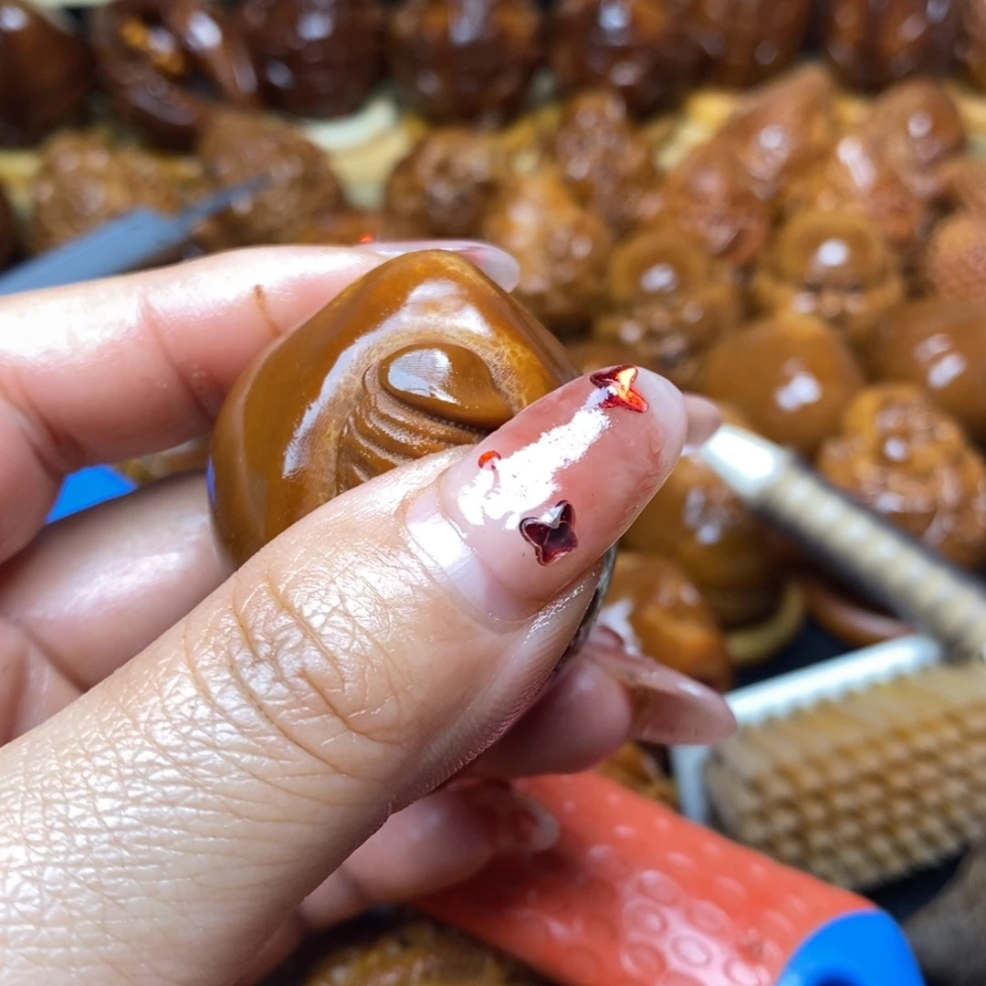 【闪购商品】橄榄核吊坠邢*学巴西橄榄双面