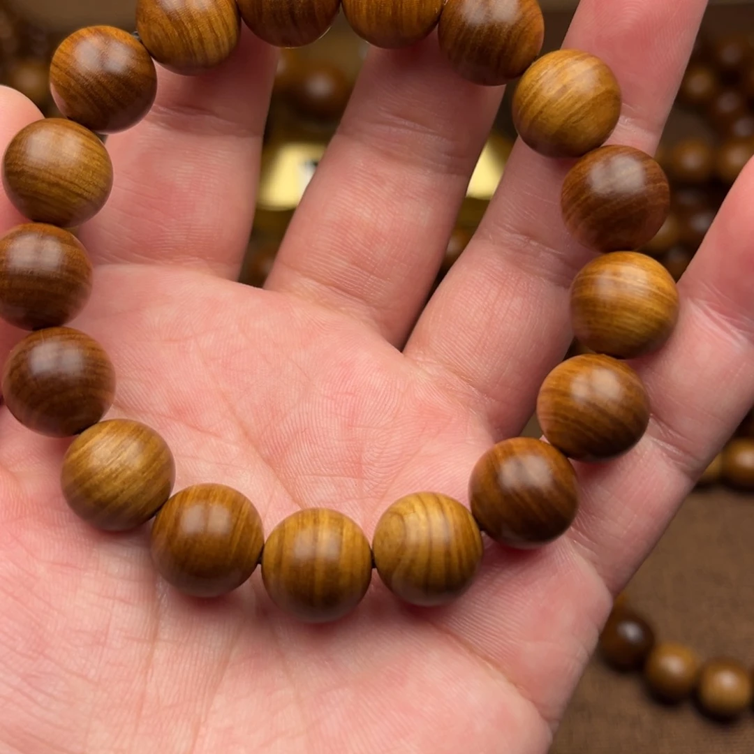 檀香木老山檀1.2圆珠单圈