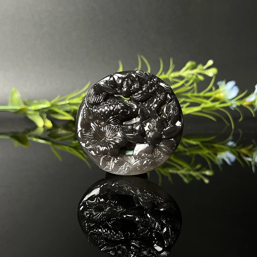 1229GC6681和田玉挂件