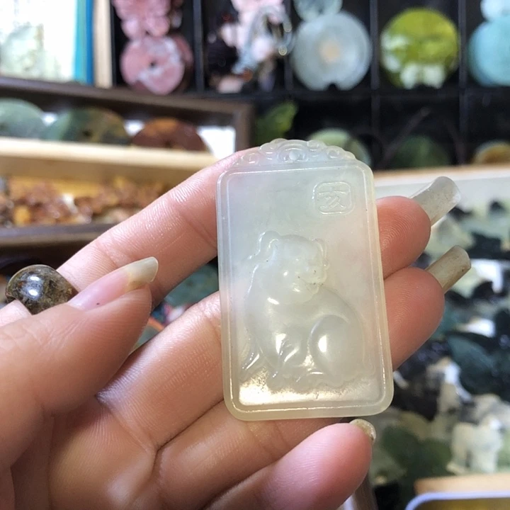 未镶嵌岫玉岫玉挂件