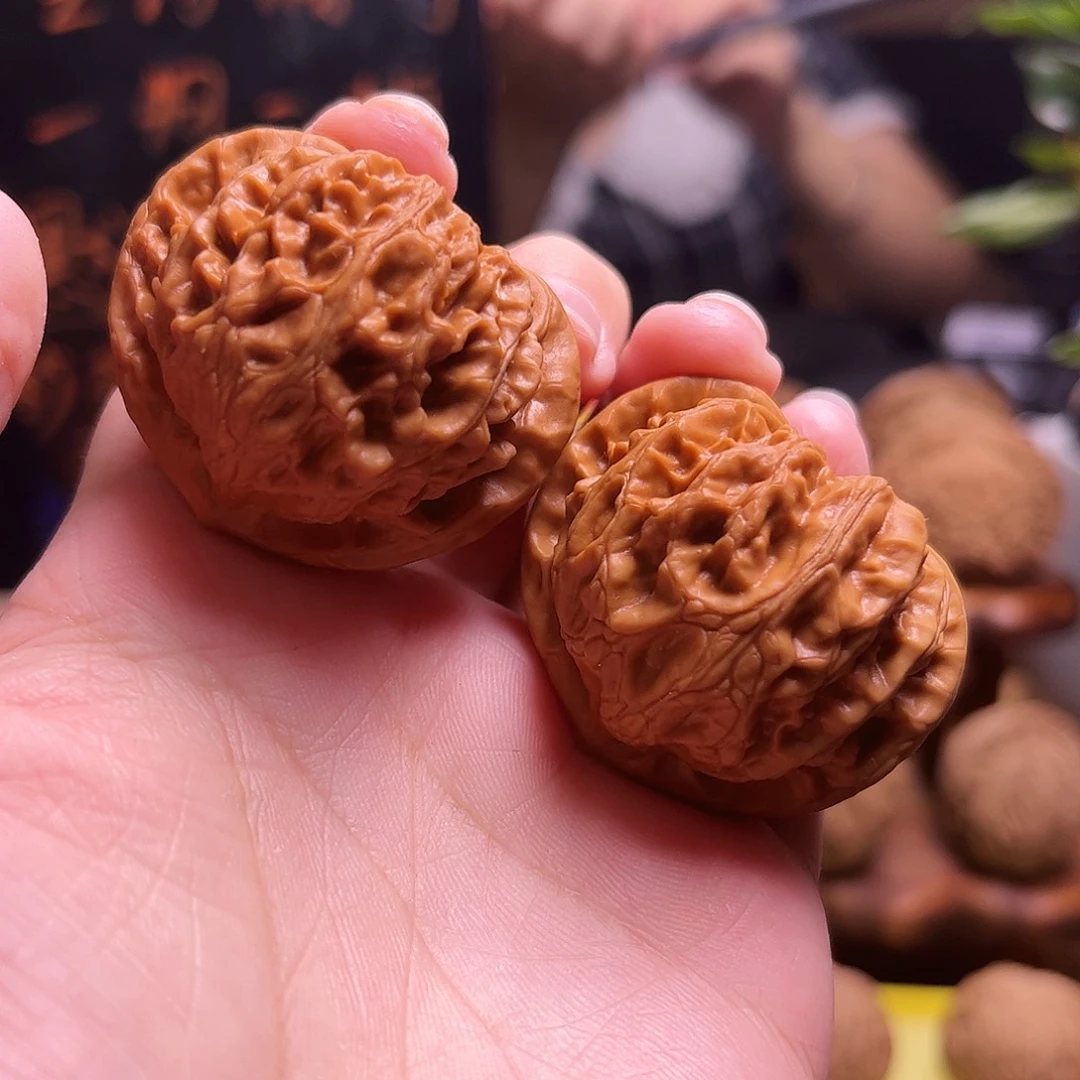 涵***少把件文玩核桃40尺宫灯50