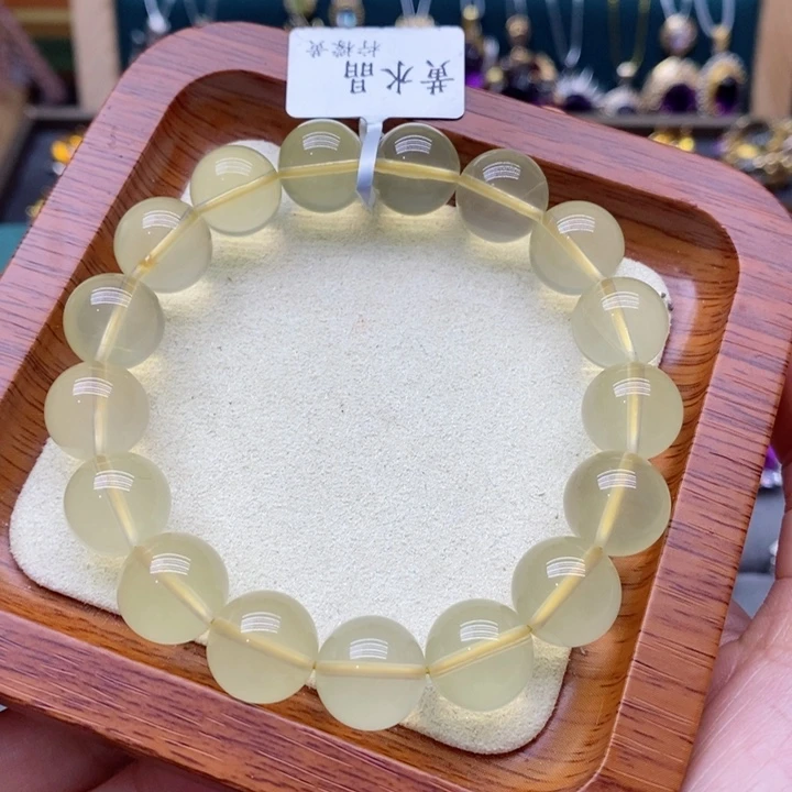 水晶手链未镶嵌天然水晶手串