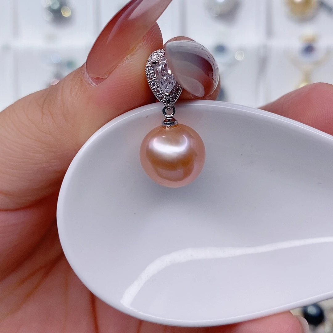 淡水珍珠未镶嵌吊坠(赠链)