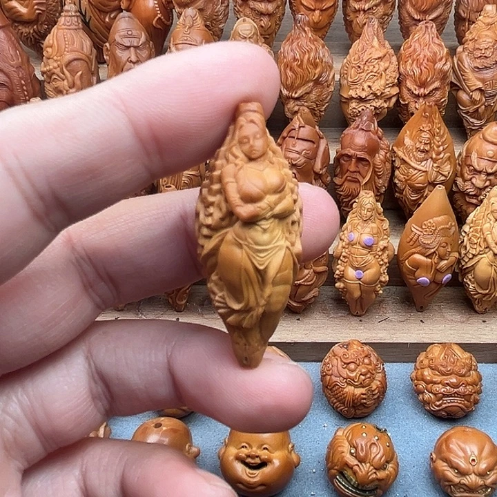 橄榄核吊坠18尺寸的