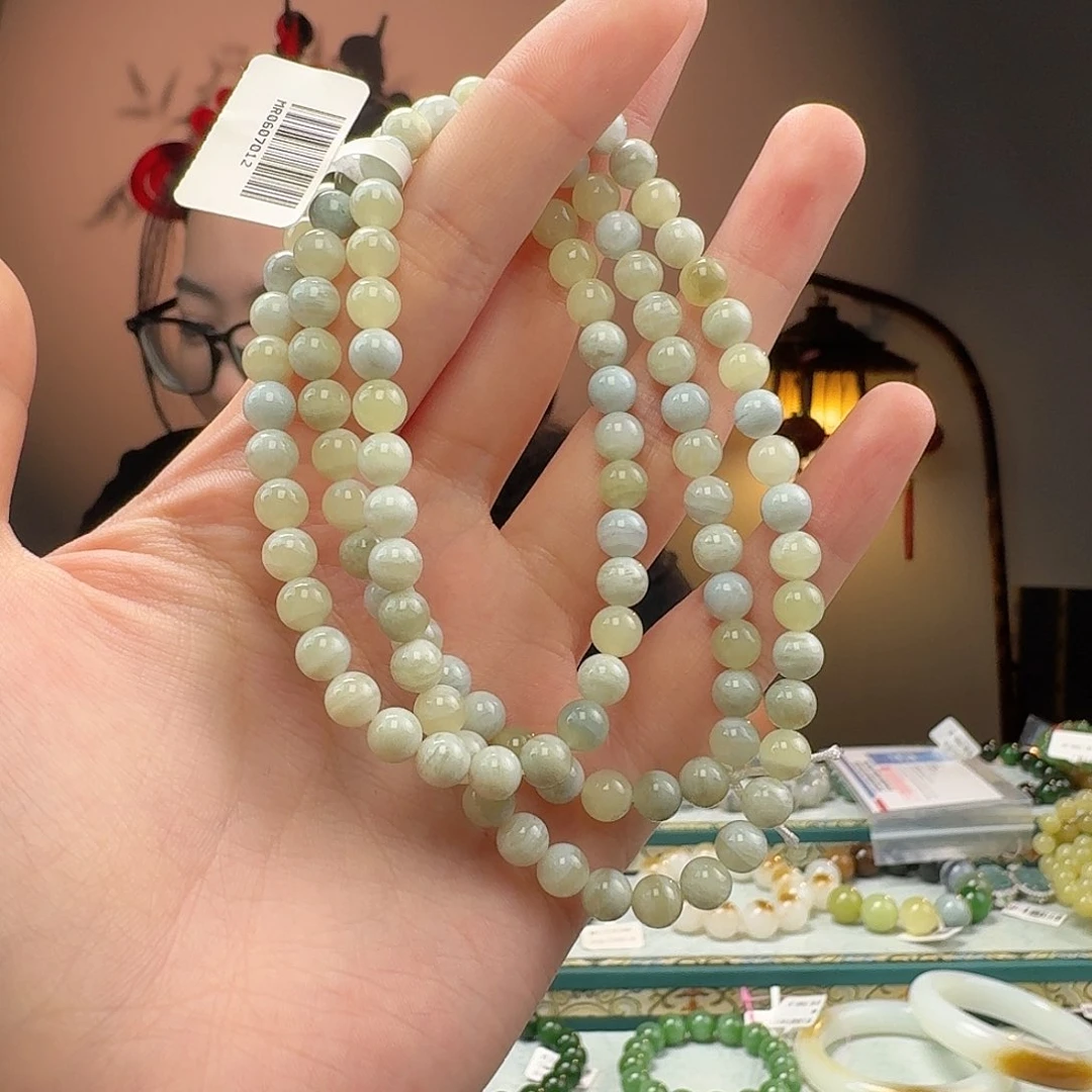 和田玉手串未镶嵌