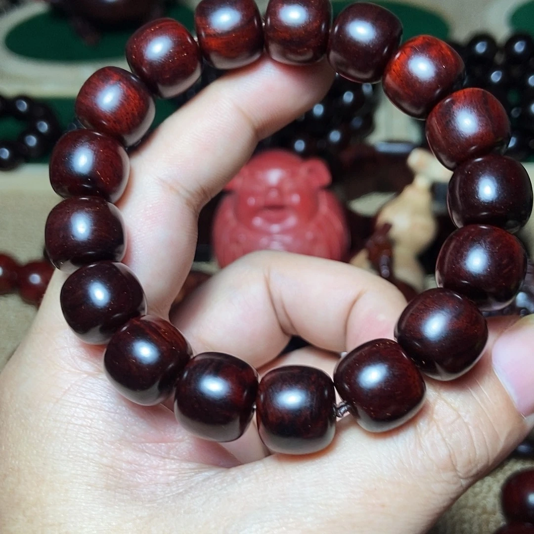 手串/手链小叶紫檀1.3-1.4树头老料单圈