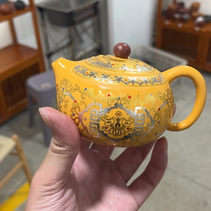 紫砂紫砂茶壶原矿无添加手工制作