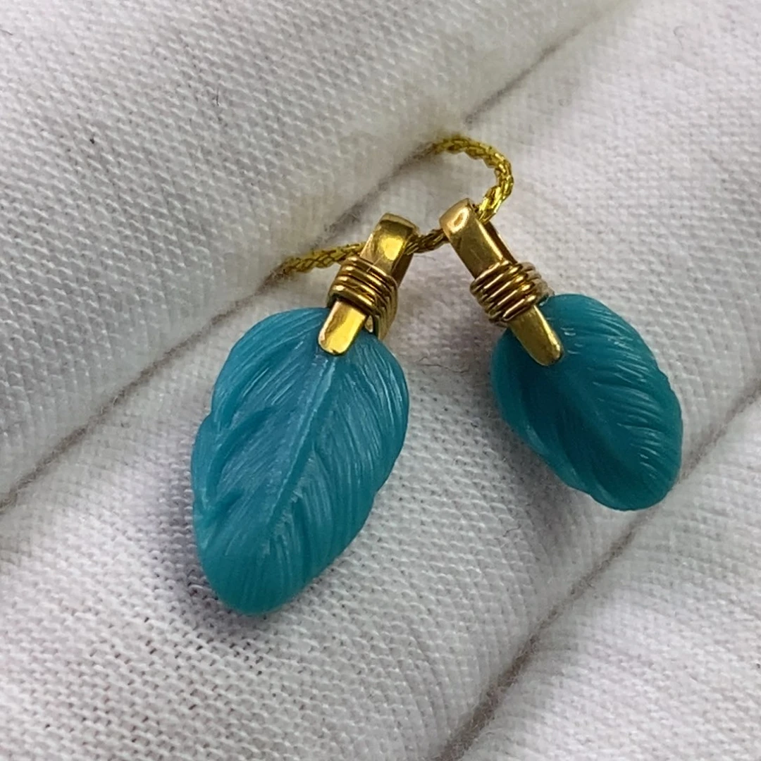 绿松石未镶嵌珠宝奇石