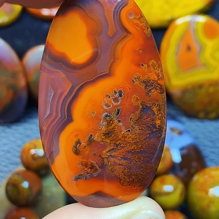 修***龙玛瑙/玉髓未镶嵌颈饰