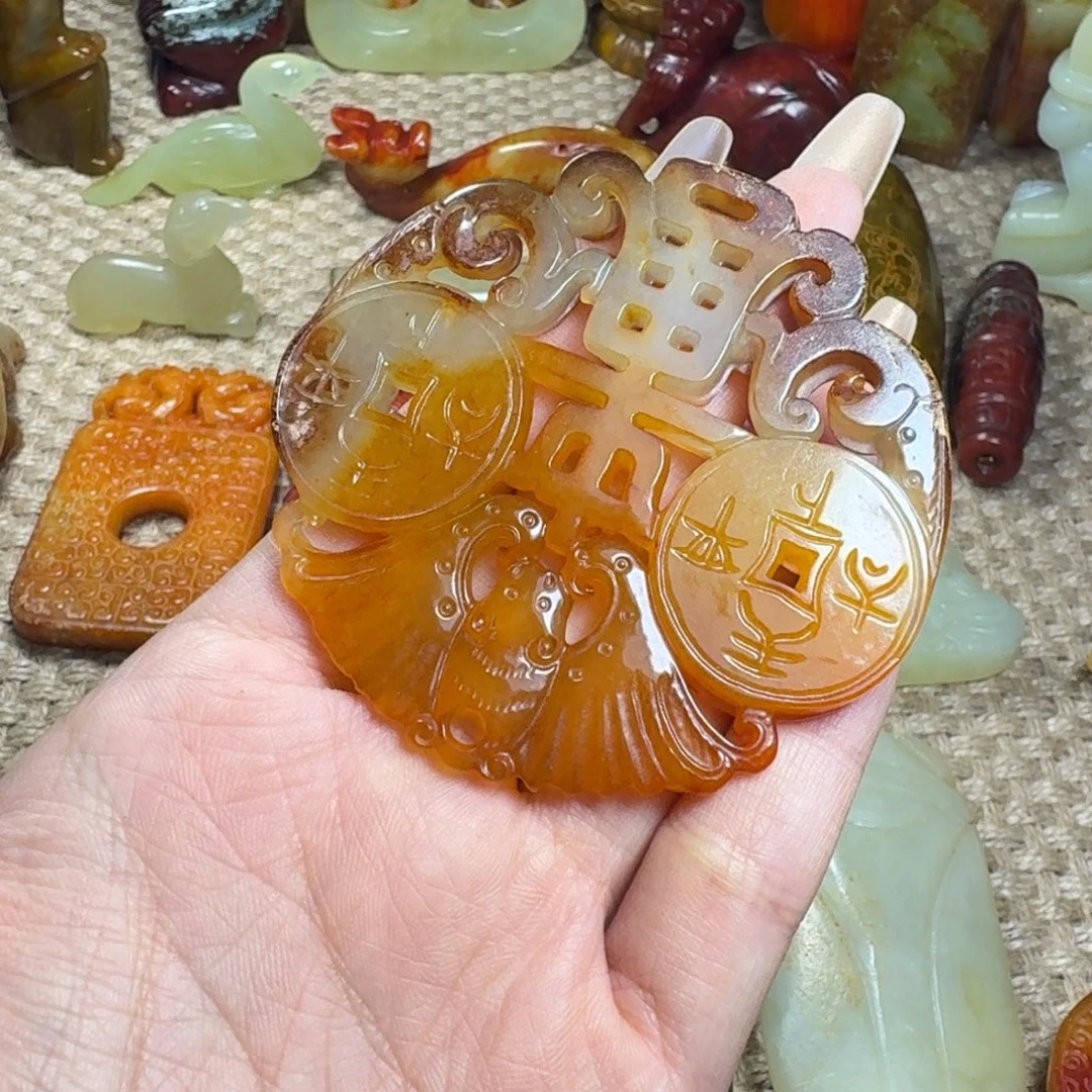 吊坠白玉菩提挂件