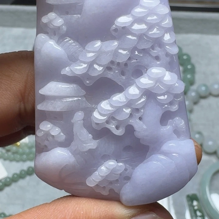 定制翡翠未镶嵌牌子