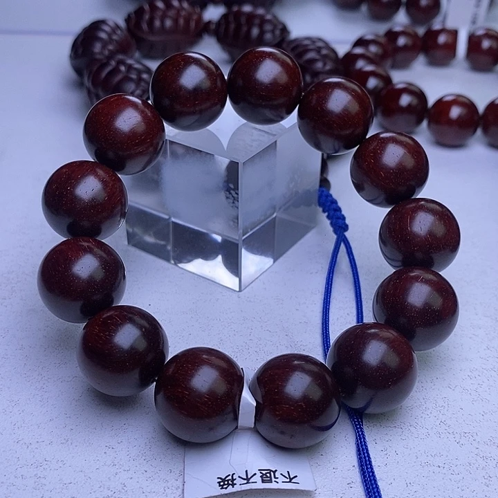 檀香紫檀（小叶紫檀）手串/手链1.8泥料金星