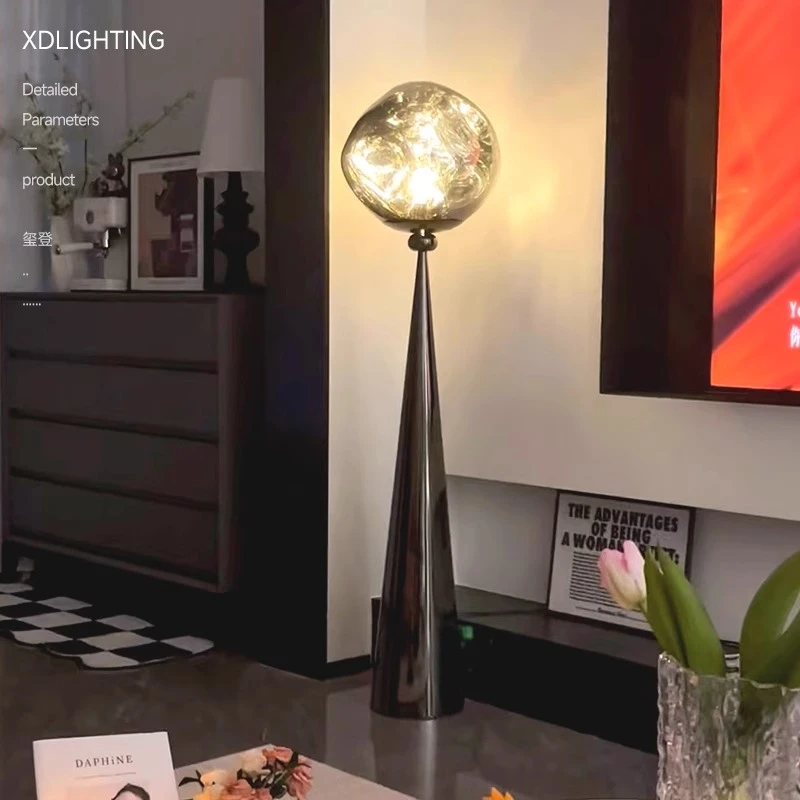 TomDixon设计师轻奢熔岩灯落地灯客厅沙发中古艺术卧室书房氛围灯