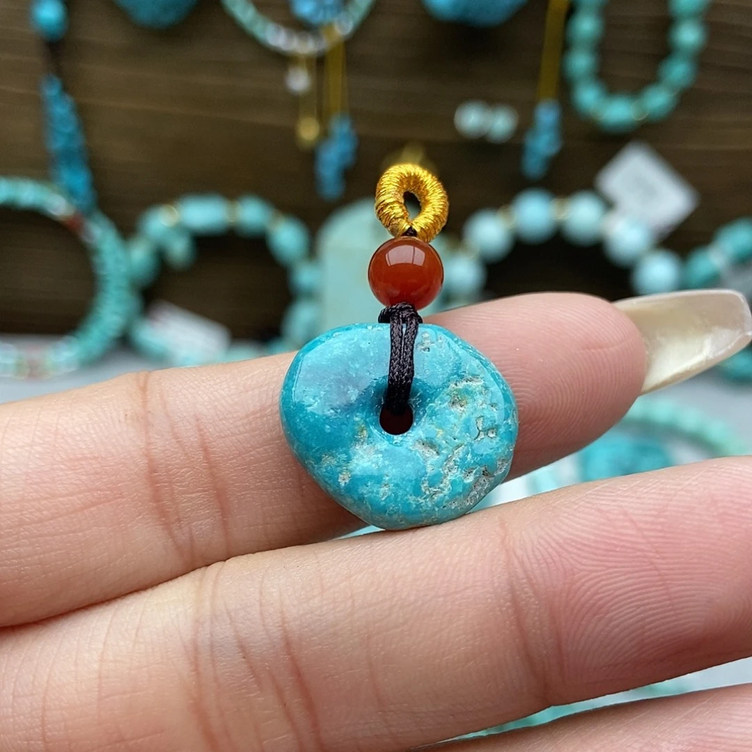 南红玛瑙未镶嵌藏扣