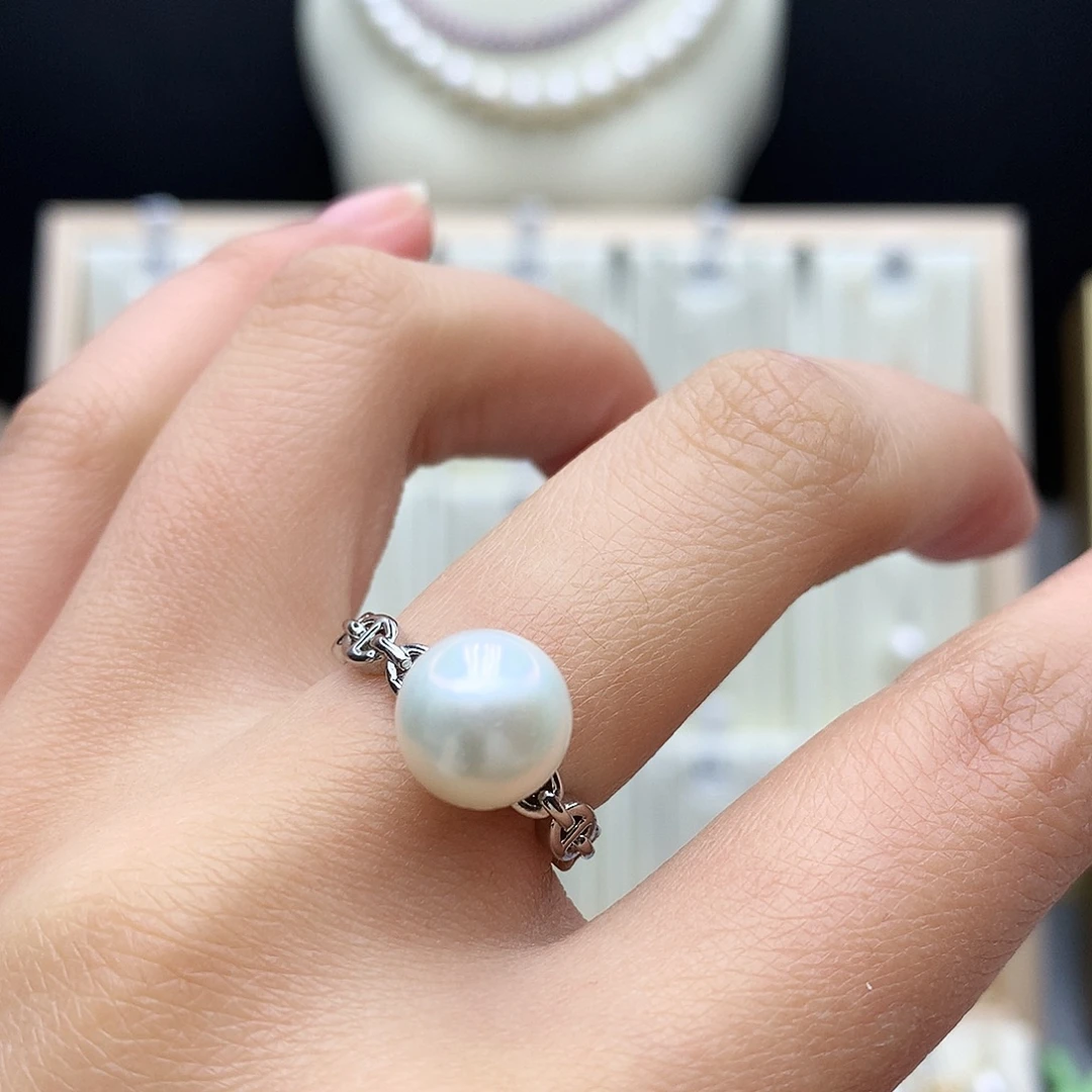 颈饰淡水珍珠合金