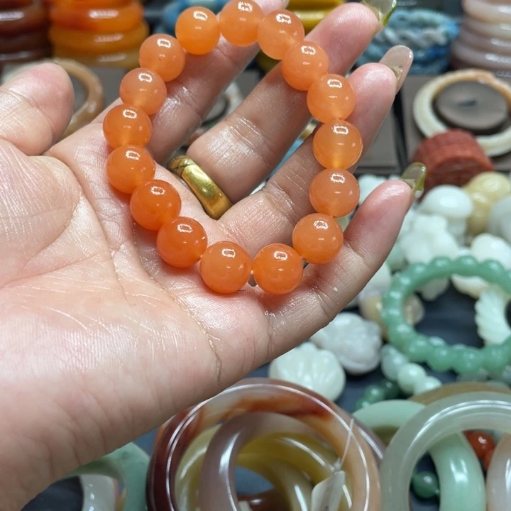 合金手链石英质玉