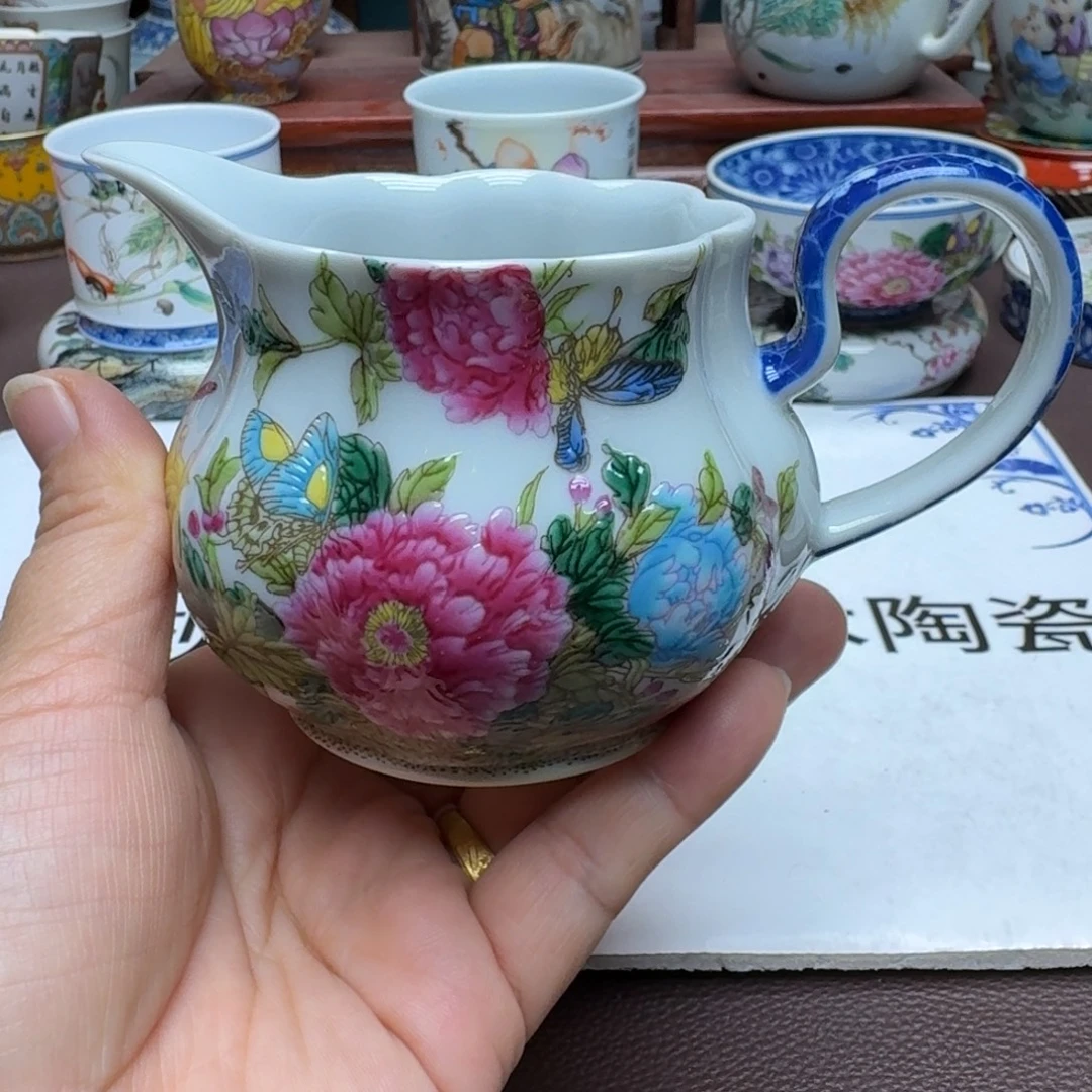 景德镇手工手绘展示