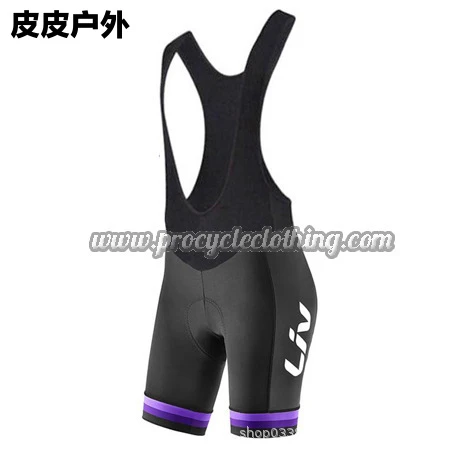 LI骑行服背带短裤女自行车背带短裤夏季速干透气排汗骑行裤