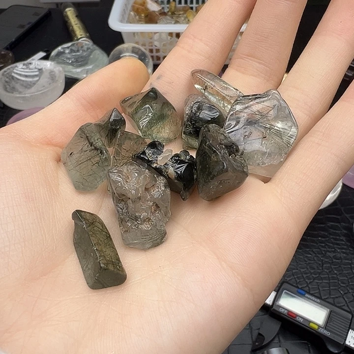 未镶嵌珠宝半成品水晶187水晶