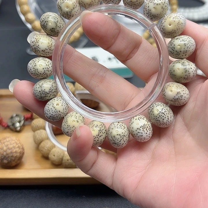 *****星月菩提手串海南星月15x12苹果珠手串