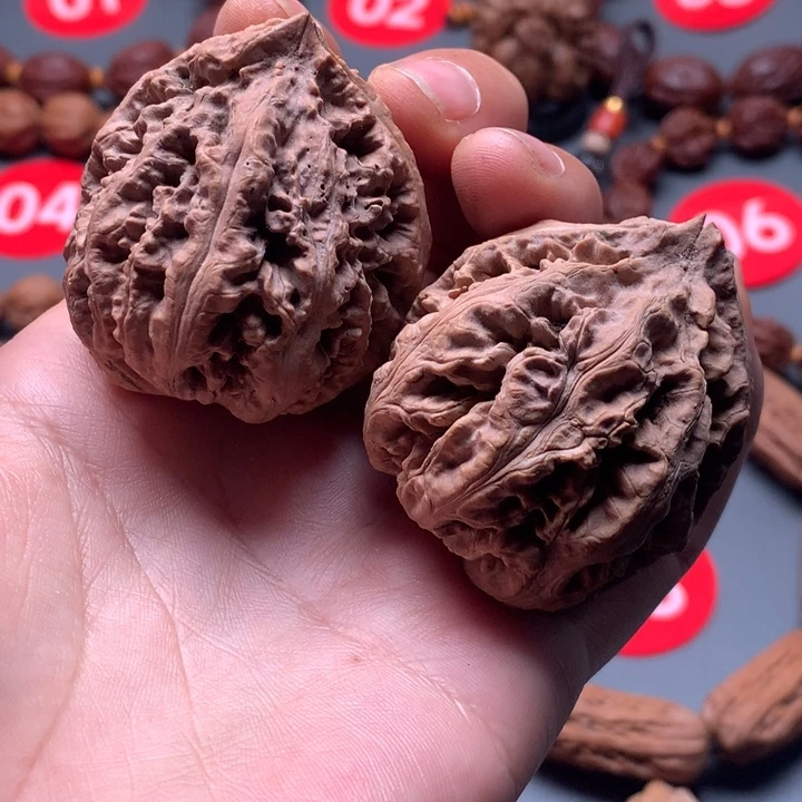 千***鲤手串文玩核桃801瑕疵