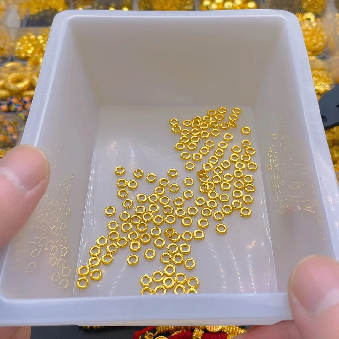 锆石铜合金新款盘缠5mm10颗