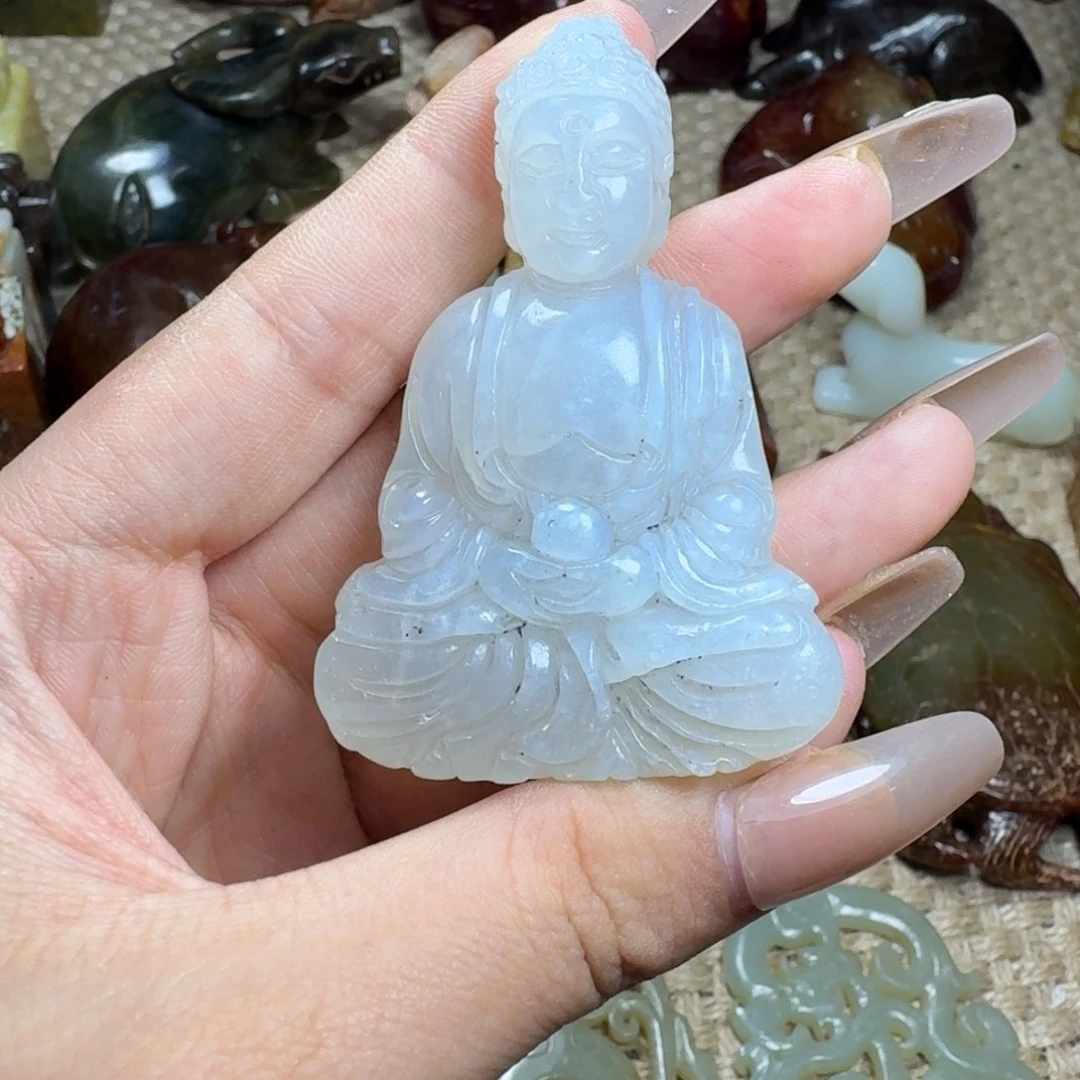 白玉菩提吊坠挂件