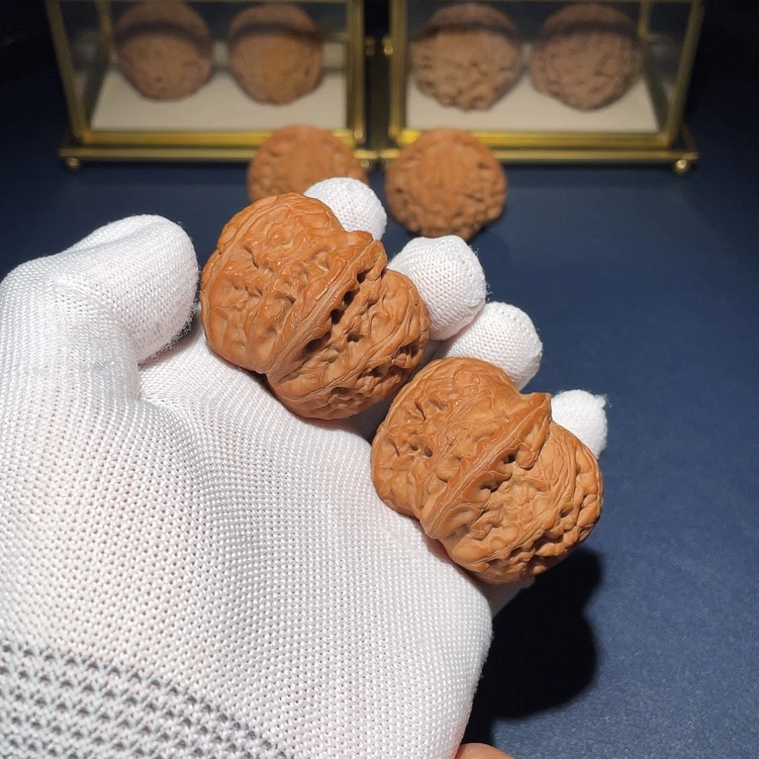 文玩核桃吊坠45平谷元宝