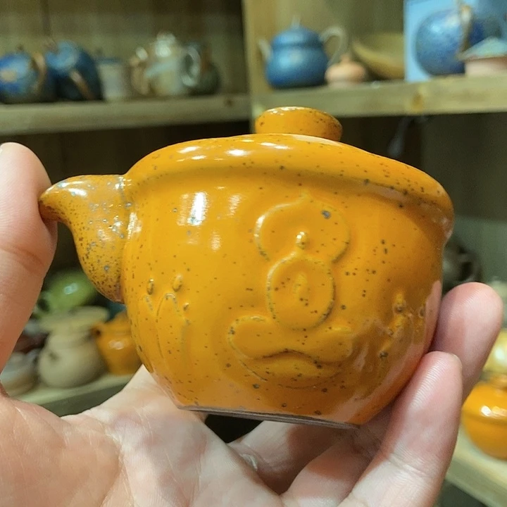 柴烧老岩泥高端茶器