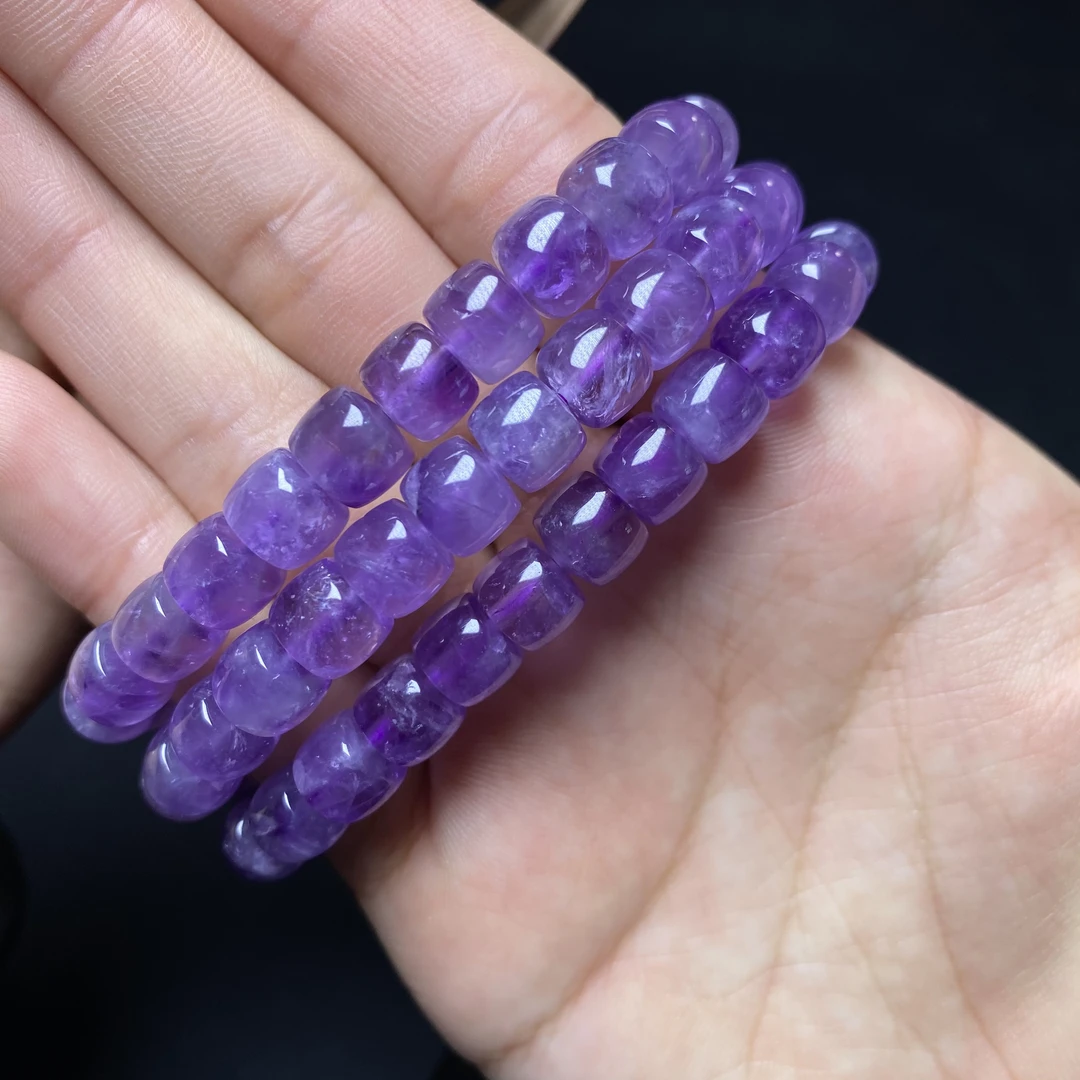 y270 紫水晶直切手链多样性发一