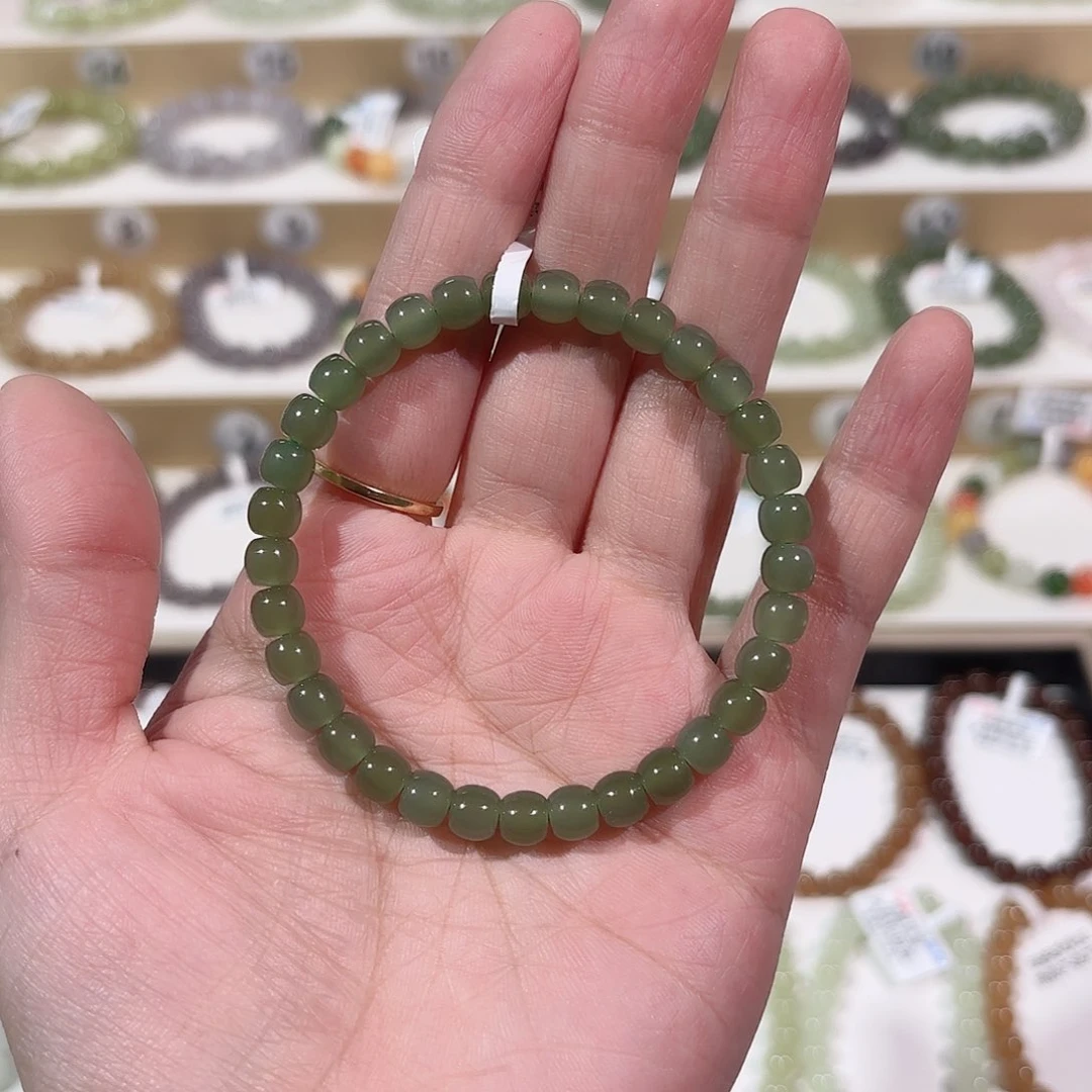 和田玉手链未镶嵌a