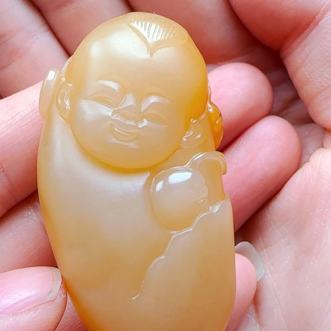 石英质玉（黄龙玉）1未镶嵌